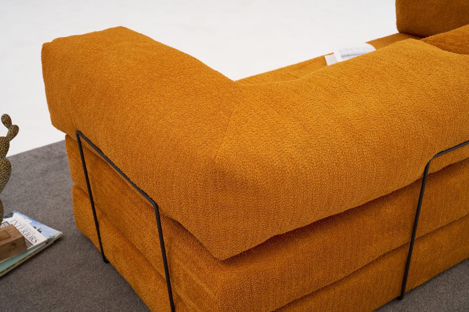 Divano a 3 posti Comfort - Arancio