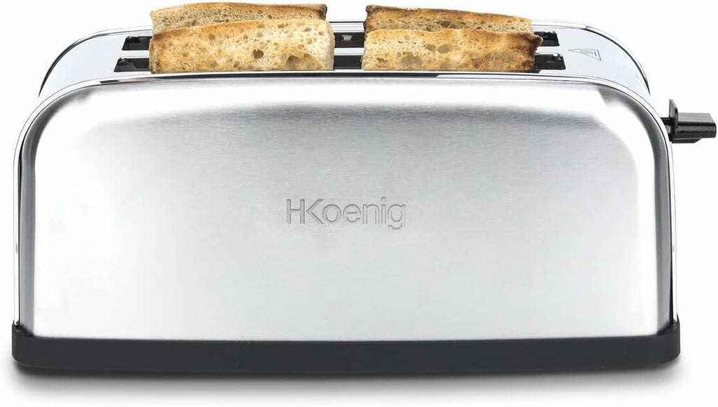 H.KOENIG TOS32 Tostapane 4 fette, acciaio inox