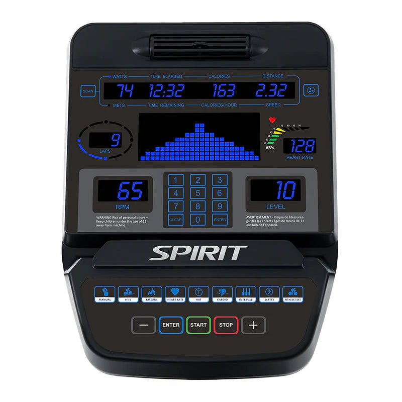 Spirit Fitness Studio-Ergometro CU900 LED