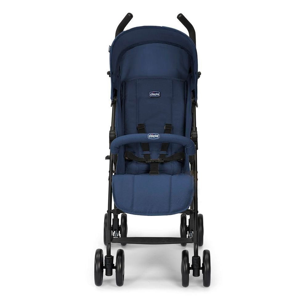 Chicco London Up Leichter Zusammenklappbarer Kinderwagen von 0 Monaten bis 15 kg, Verstellbarer und Kompakter Kinderbuggy mit Frontbügel, Schlafposition, Regenschirmverschluss