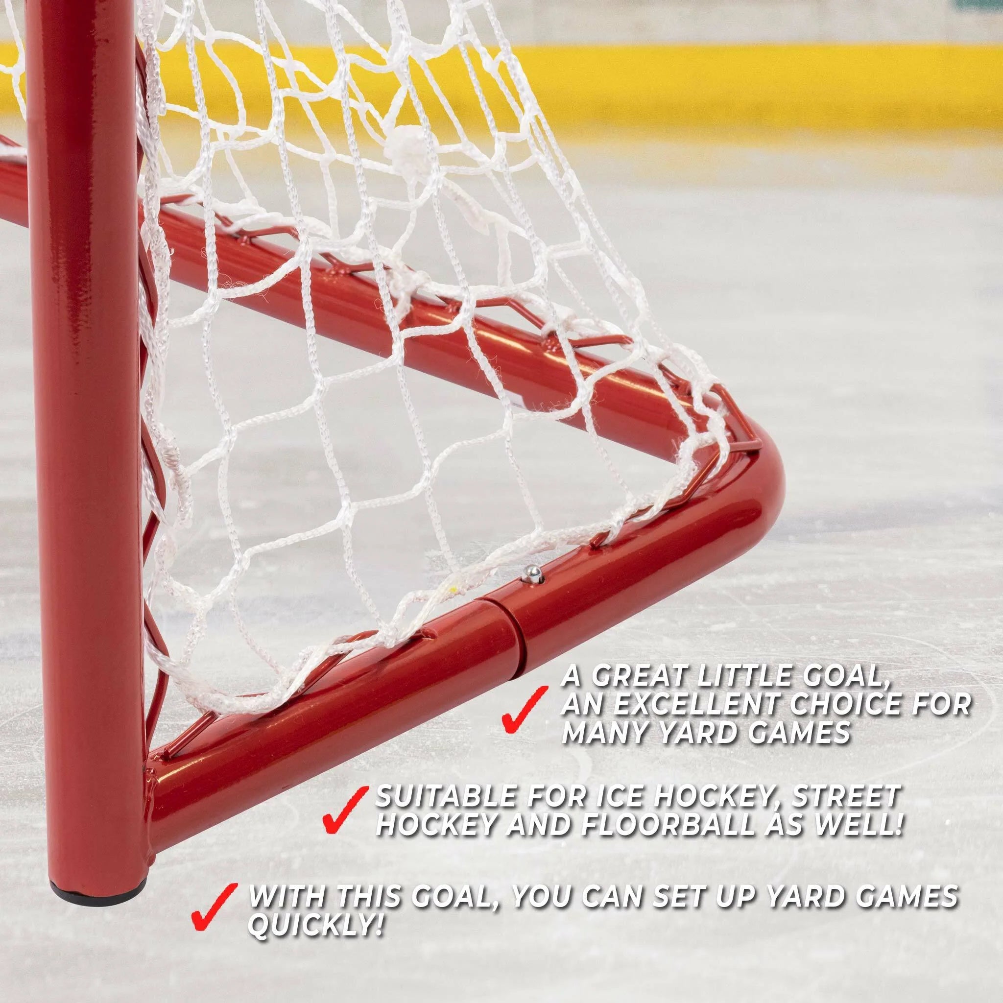 Prosport 2x Robusta porta da hockey su ghiaccio