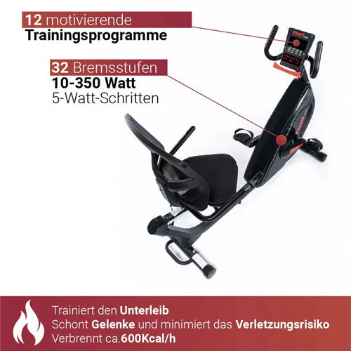 FUEL Fitness Cyclette Orizzontale LE100