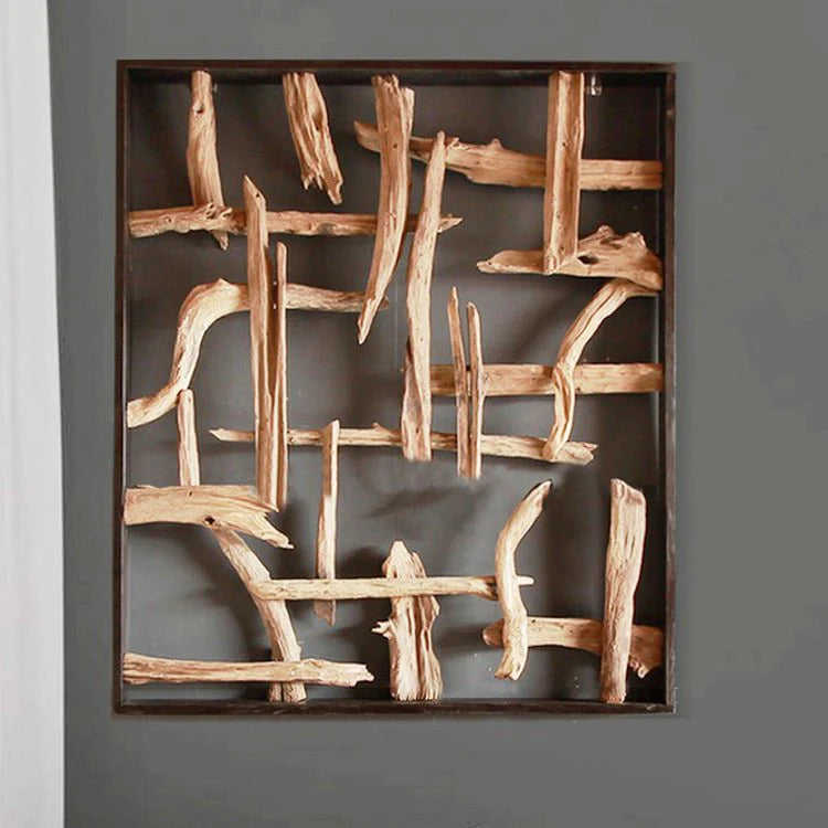 REGATA Quadro da parete in legno 140cm x 140cm