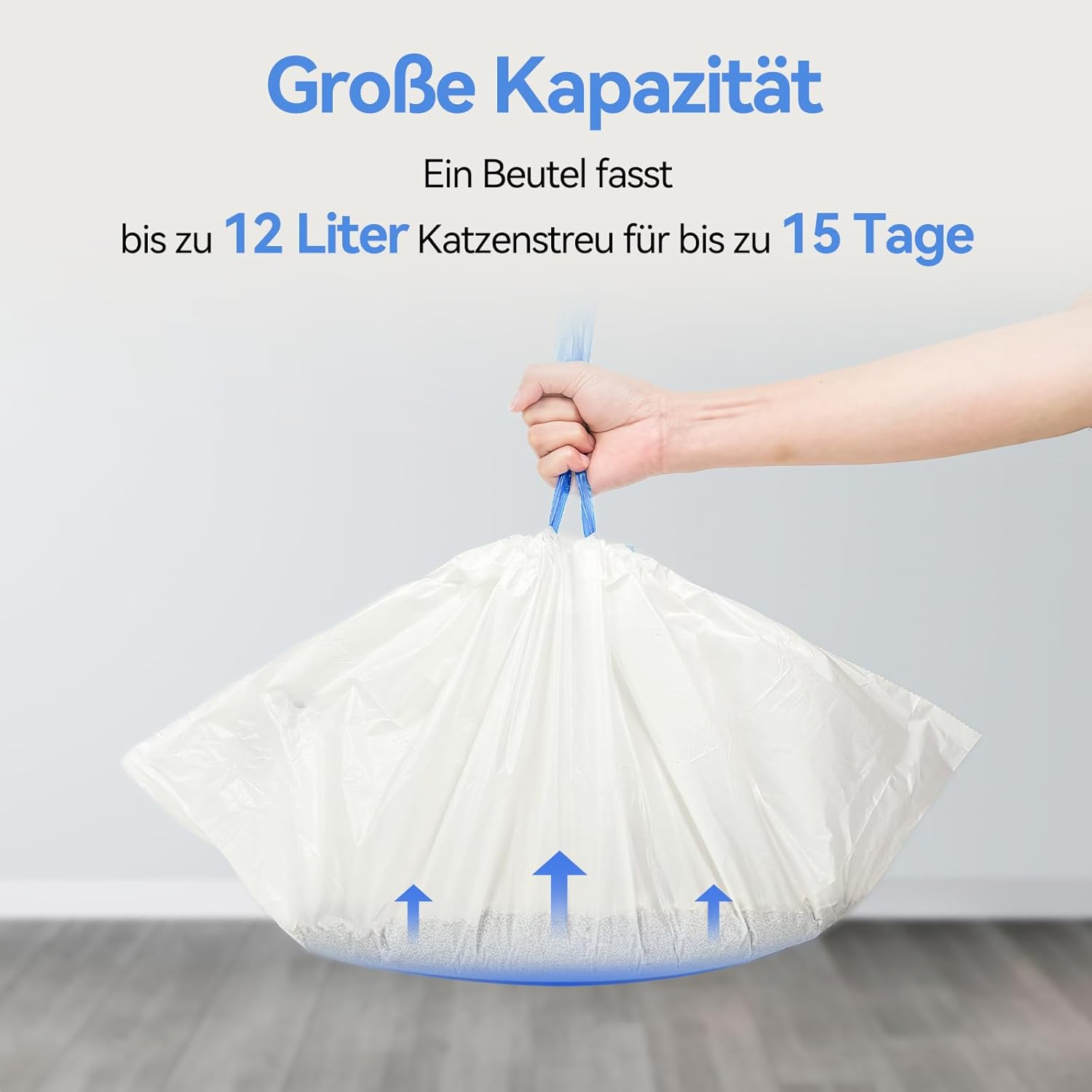 Amicura Cura 2 Selbstreinigende Katzentoilette, 360-Grad-Erkennung Intelligente Anti-Falle, App-Steuerung, 65L Katzenklo Selbstreinigend mit Offenem Dachfenster, Anti-Odor Große Elektrisches Katzenklo