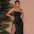 ABITO DA SERA IN RASO ELEGANTE - Lozenda