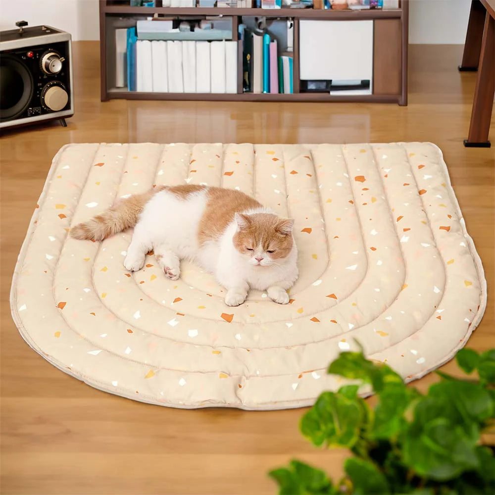Stilvolle Hundedecke – Terrazzo Muster für ultimativen Komfort