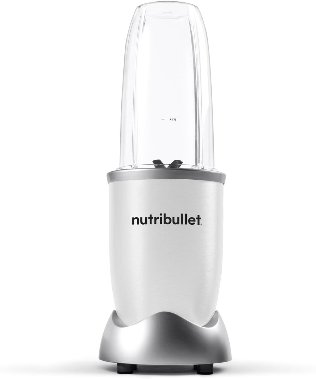 nutribullet Pro, 900 Watt, Facile e veloce da usare, Compatto, Facile da pulire, Con bicchiere da 700 ml, Frullatore per smoothie, Mixer elettrico, NB904B, Nero