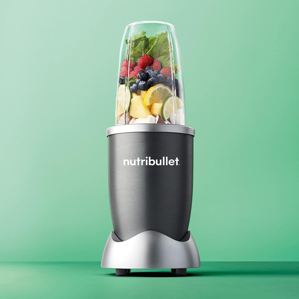 nutribullet Original, Frullatore Elettrico, Tritatutto, Frullatore per frullati, Smoothie Maker, Potenza 600 W, Facile e Veloce da Usare, Compatto, Facile da Pulire, NB603DG