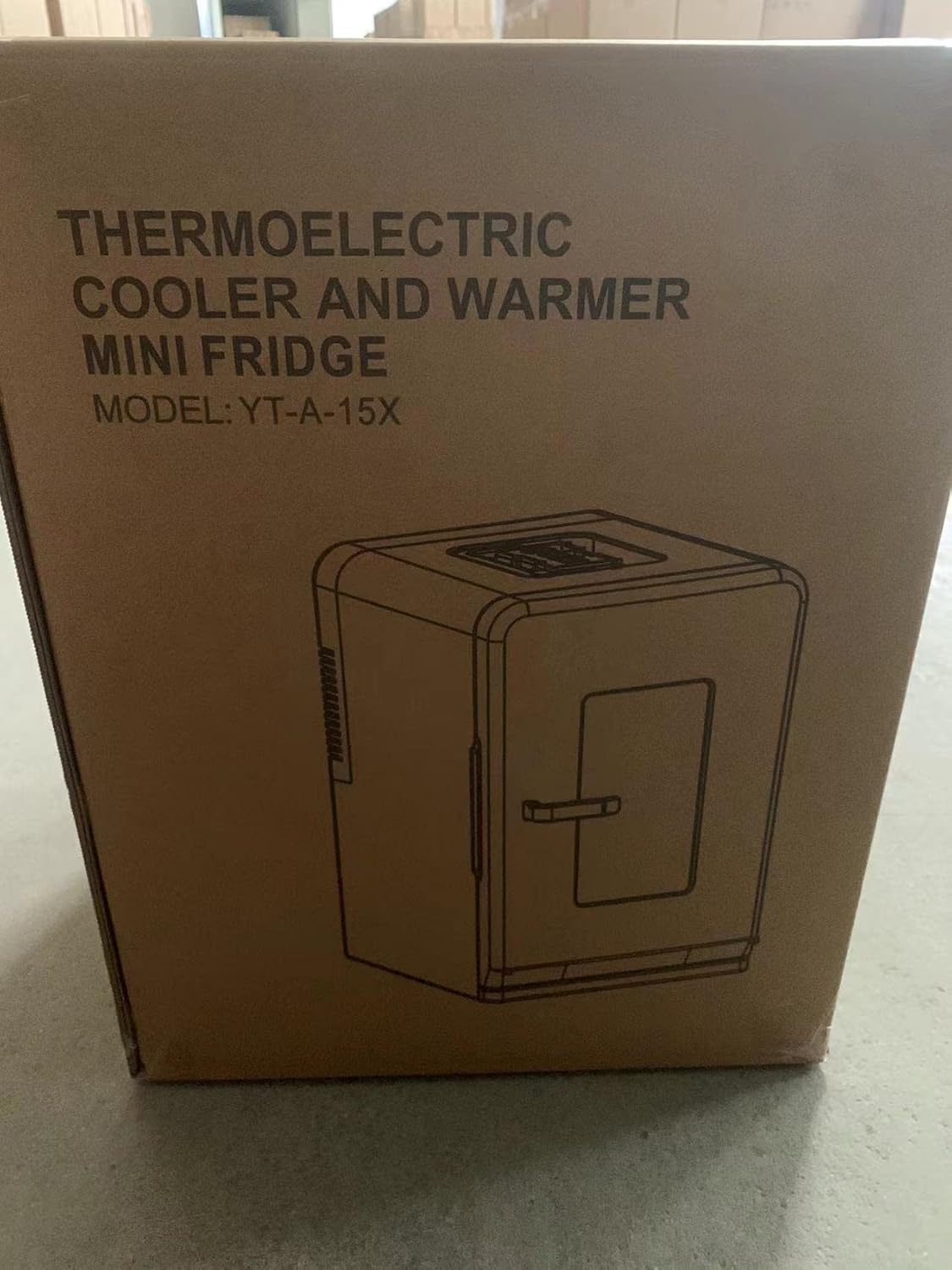 Cumeod Mini Frigo 15 Litri/21 Lattine, 2 in 1 Frigorifero Portatile con Funzione di Raffreddamento e Riscaldamento, 12V DC/220V AC per Auto, Ufficio e Camera da Letto, Bevande, Cosmetici, Nero, Modalità Max ed Eco
