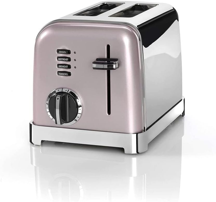 Cuisinart 4-Scheiben-Toaster | Breite Schlitze, ideal für dickes Brot und Bagels | 6 Brunungsstufen plus Abtauung | Breite Schlitze,High-Lift-Hebel | Passender Wasserkocher erhltlich | Perle
