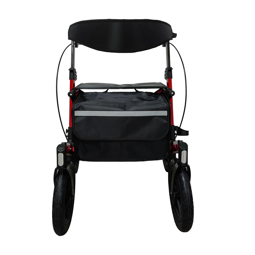 Rollator da esterni Arvo, rosso