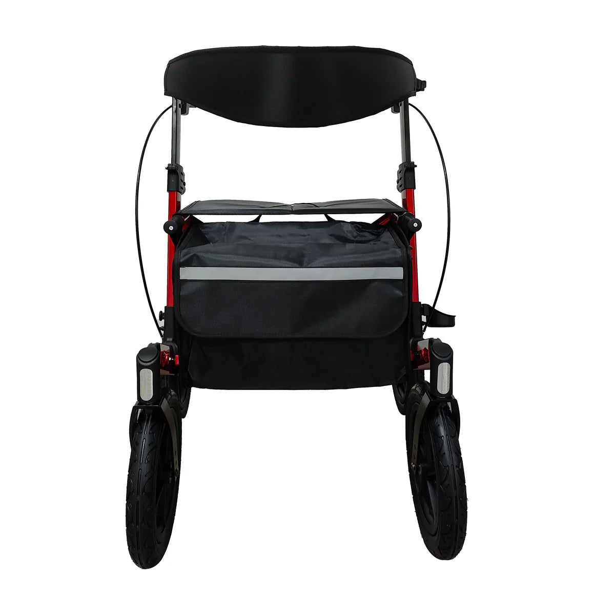 Rollator da esterni Arvo, rosso