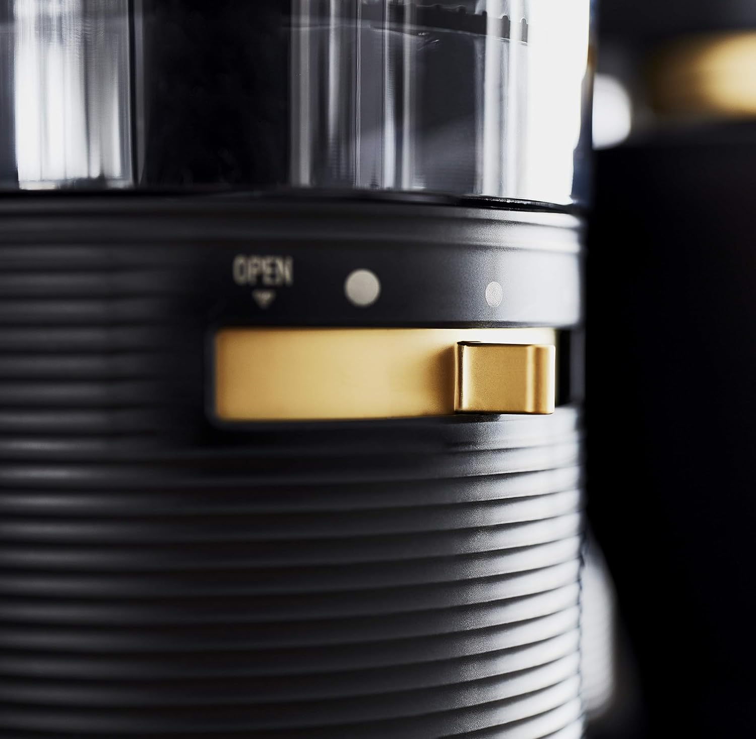 Melitta EPOS Macchina da caffè con macinacaffè, nero-argento