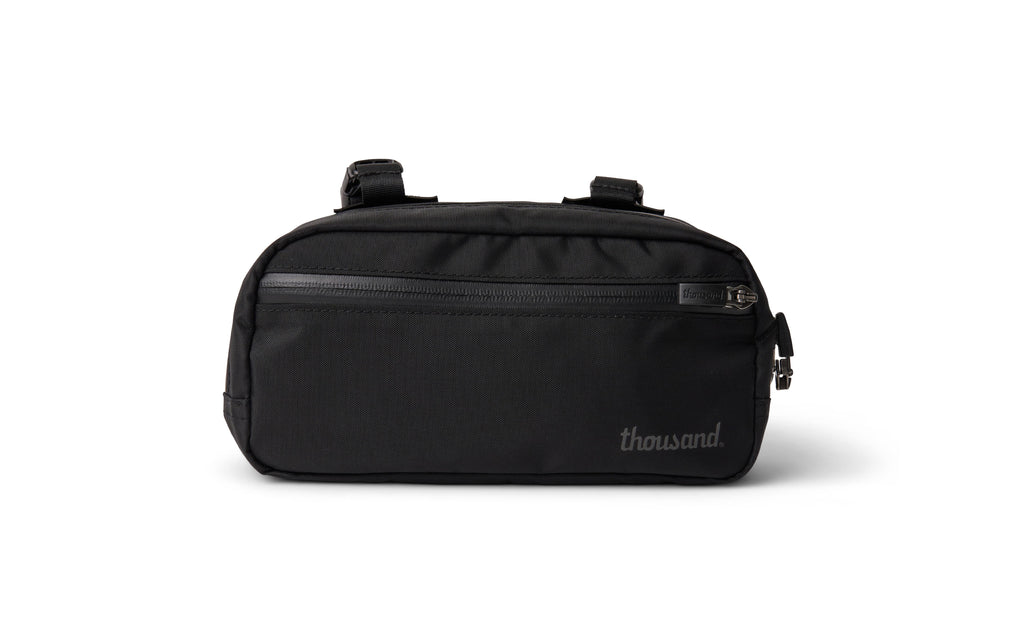 Crossbody Lenkertasche (schwarz)