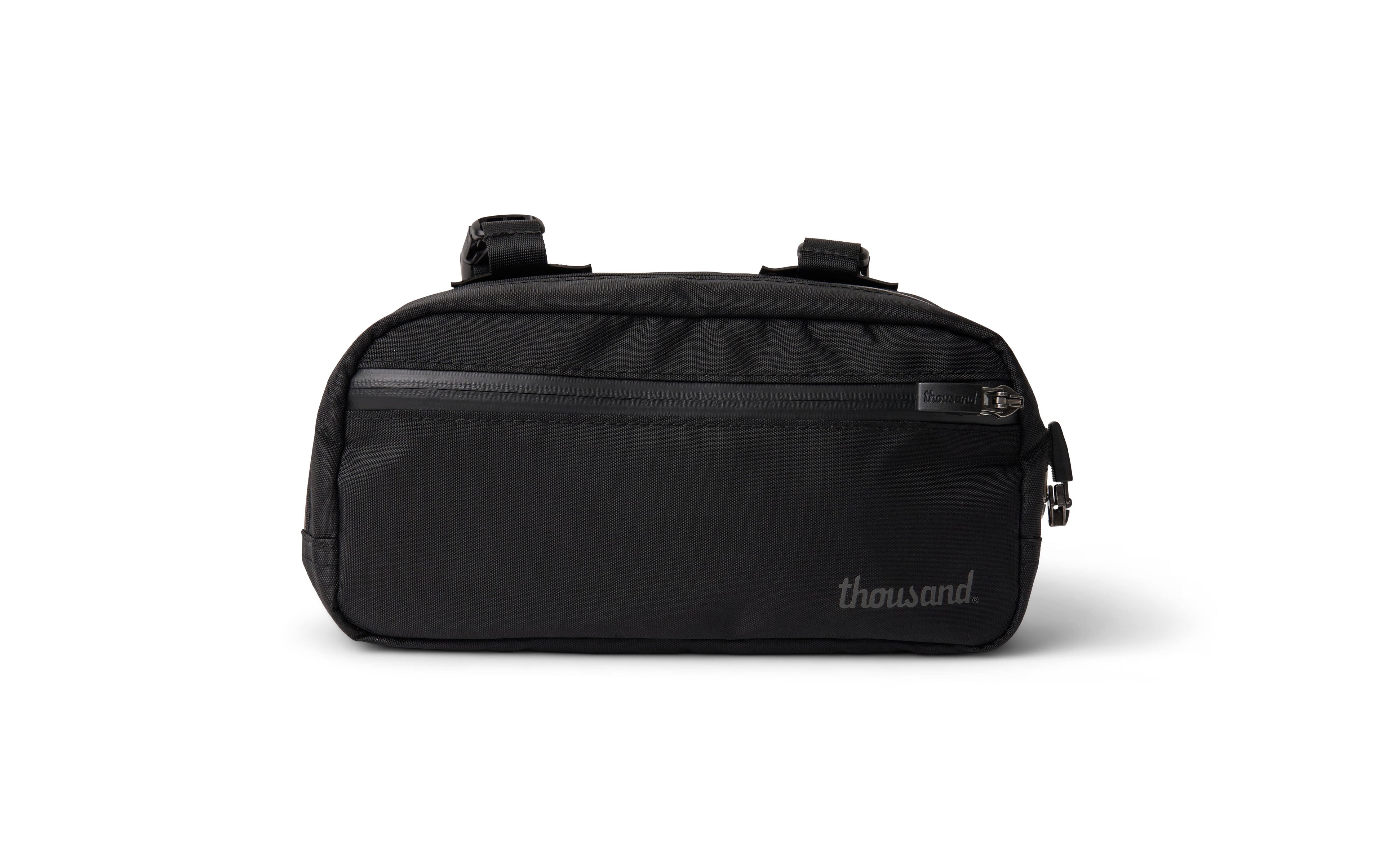 Crossbody Lenkertasche (schwarz)