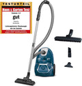 Rowenta RO3950 Aspirapolvere a sacco + Confezione da 4 sacchetti Swirl R 39 per aspirapolvere per un'aspirazione costantemente elevata, volume sacco 3L, 750 W = 2000W, estremamente silenzioso, filtro igienico, con spazzola per parquet