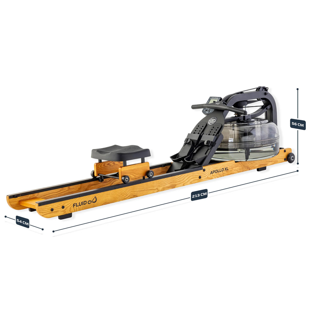 Fluid Rower Vogatore Apollo XL Faggio