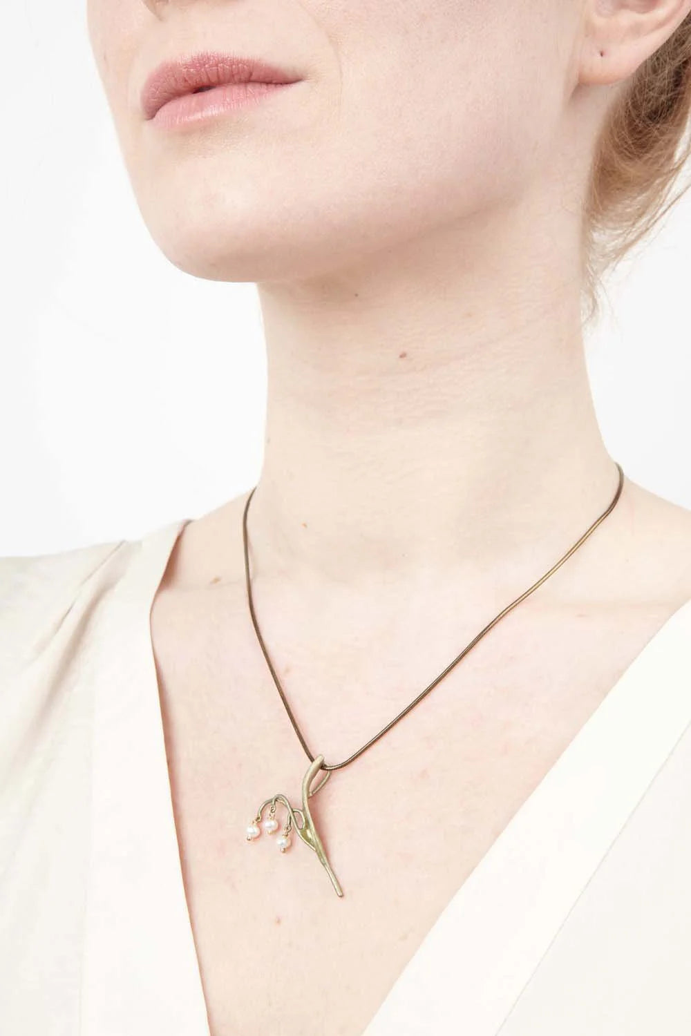 Maiglckchen - Kette mit Anhnger Blat