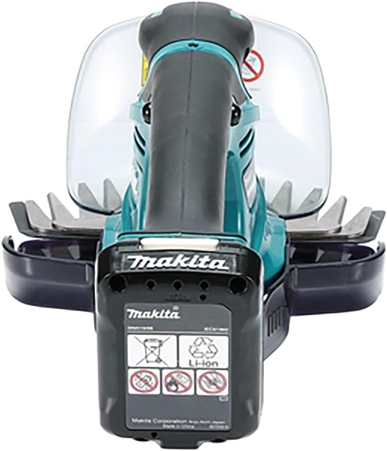 Makita UM600DSMEX Akku-Gras-Strauchschere 12V max, 4,0 Ah, 2 Akkus BL1041B, Ladegerät DC10SB, inklusive Schnittgutsammler