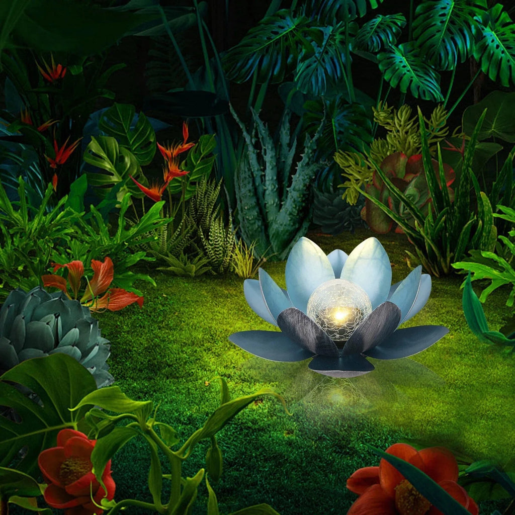 1+1 GRATIS | SolarLotus - Solarbetriebene Lotus-Leuchte