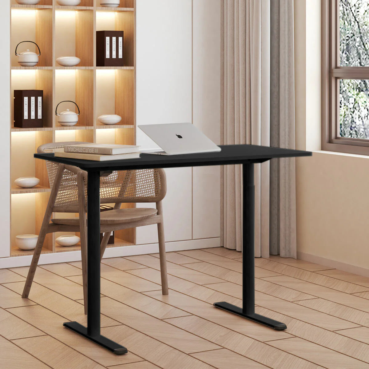 Lykke Tavolo Elettrico 140x70cm Nordic, Nero