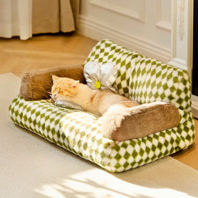 Divanetto per gatti HundeJoy – Comfort elegante per il tuo animale domestico