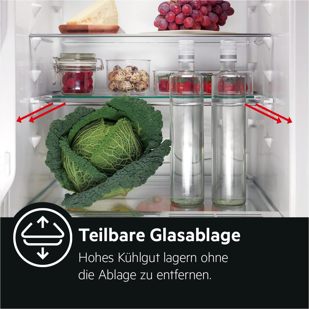 AEG TSK5O881ES Frigorifero da incasso / 880 mm / 142 L/Porta a traino/E