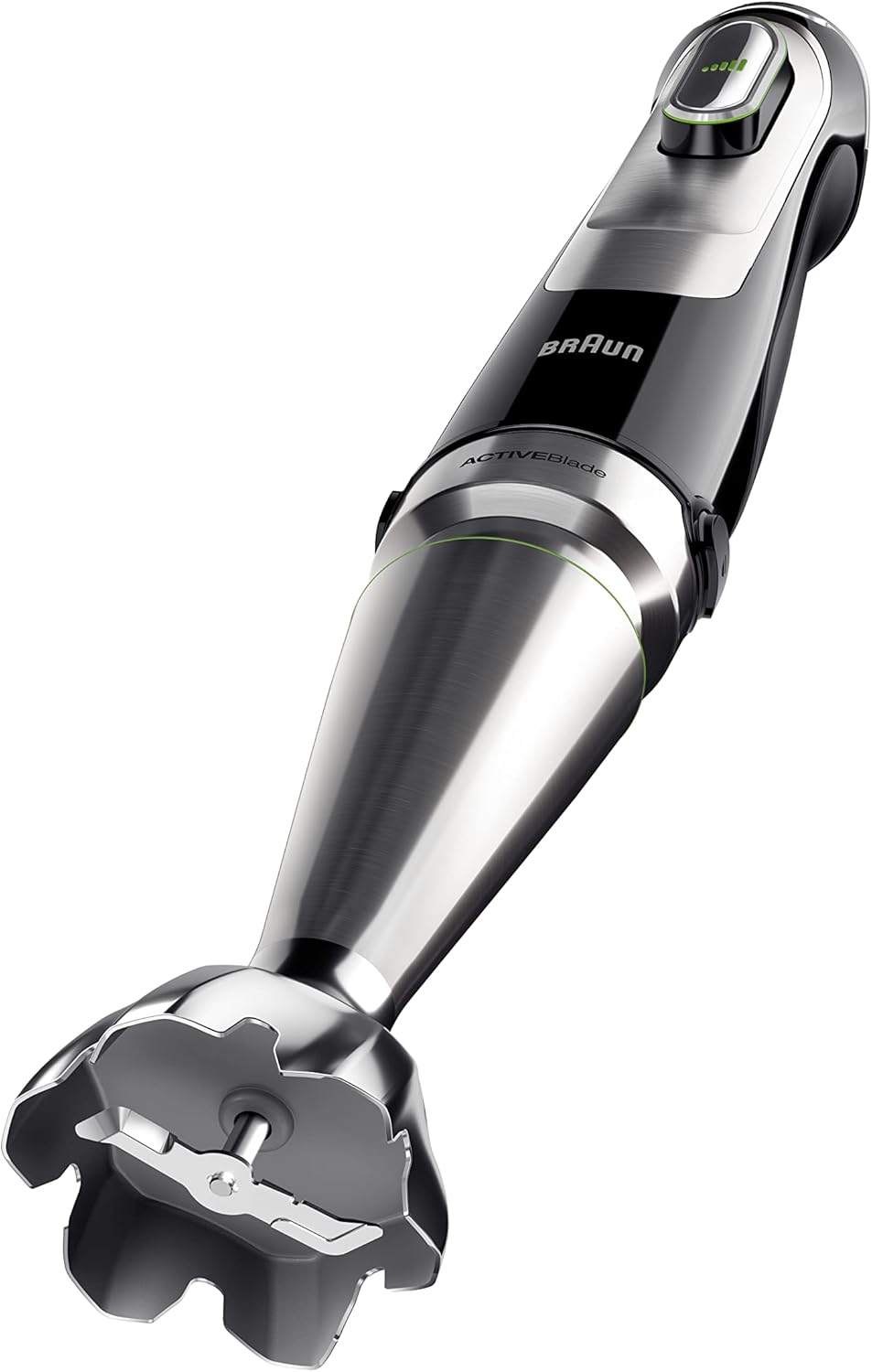 Braun MultiQuick 9 MQ 9187XLI – 5-in-1 Stabmixer mit Küchenmaschinen-Aufsatz, Zerkleinerer, Kartoffel- & Gemüsestampfer & Schneebesen, stufenlose Geschwindigkeitseinstellung, 1200 W, Schwarz/Edelstahl