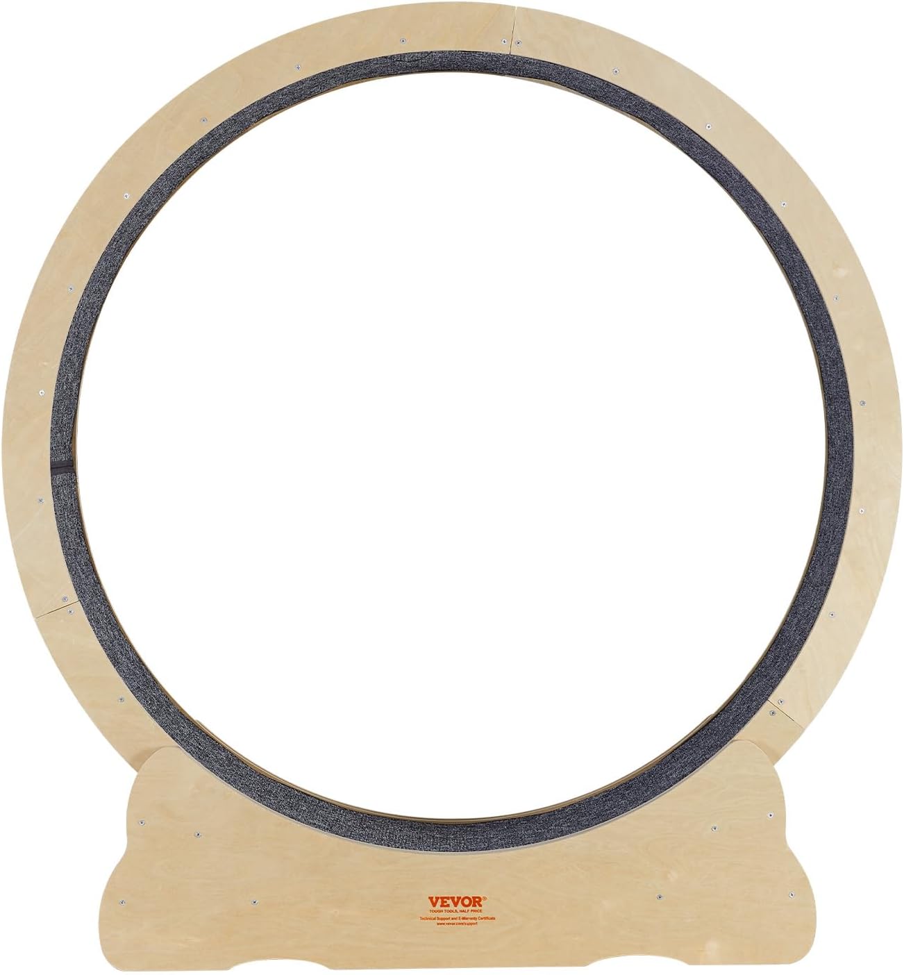VEVOR Katzenlaufrad 1320x340x1415mm Laufrad Katzen aus Birken-& Pappelsperrholz Katzenrad Geruscharm Abnehmbare Innenmatte Cat Wheel Geeignet für Katzen mit einem Gewicht von 8kg bis 14kg