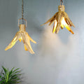 SHELTON  Holz Deckenlampe