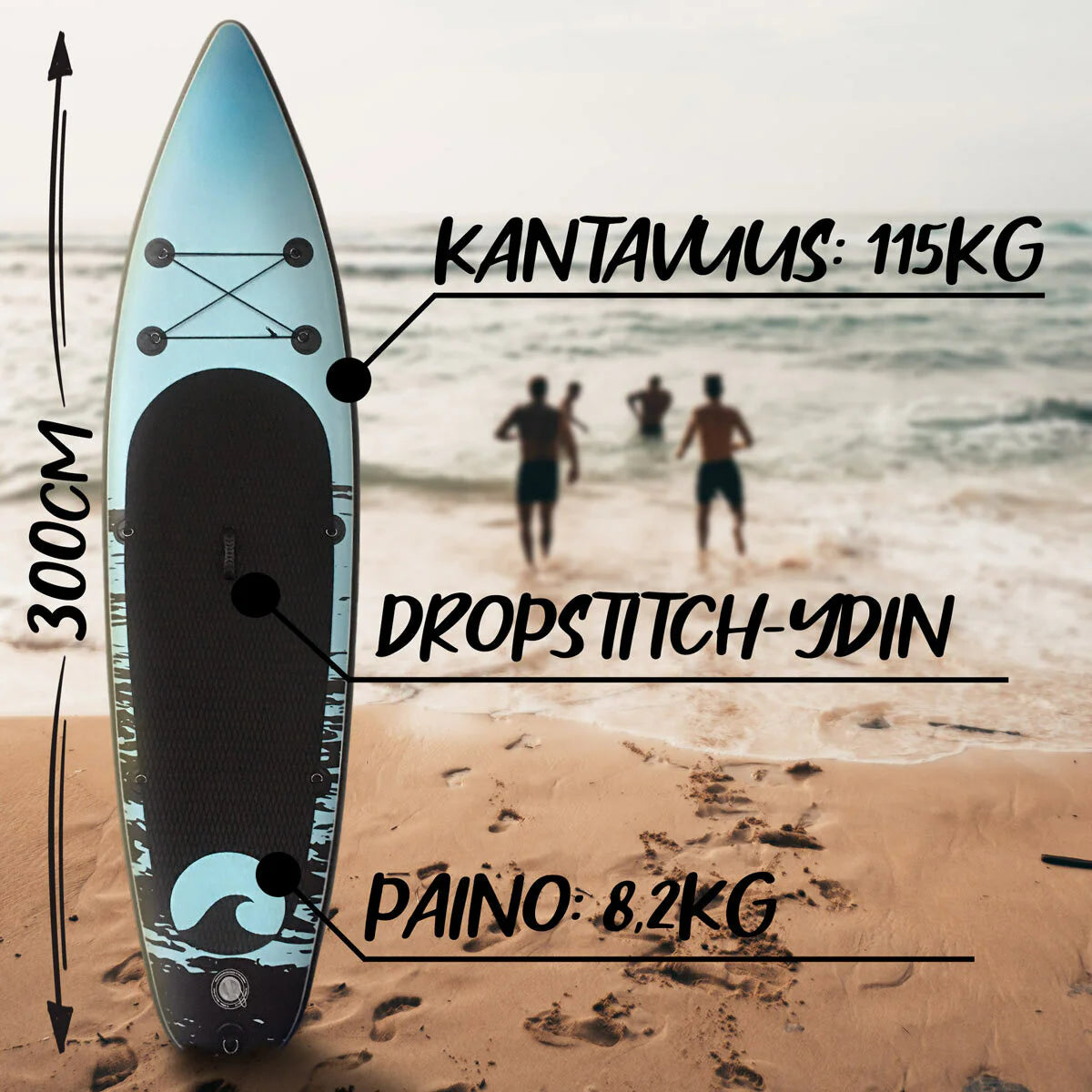 Set tavola SUP Deep Sea Flow 300cm