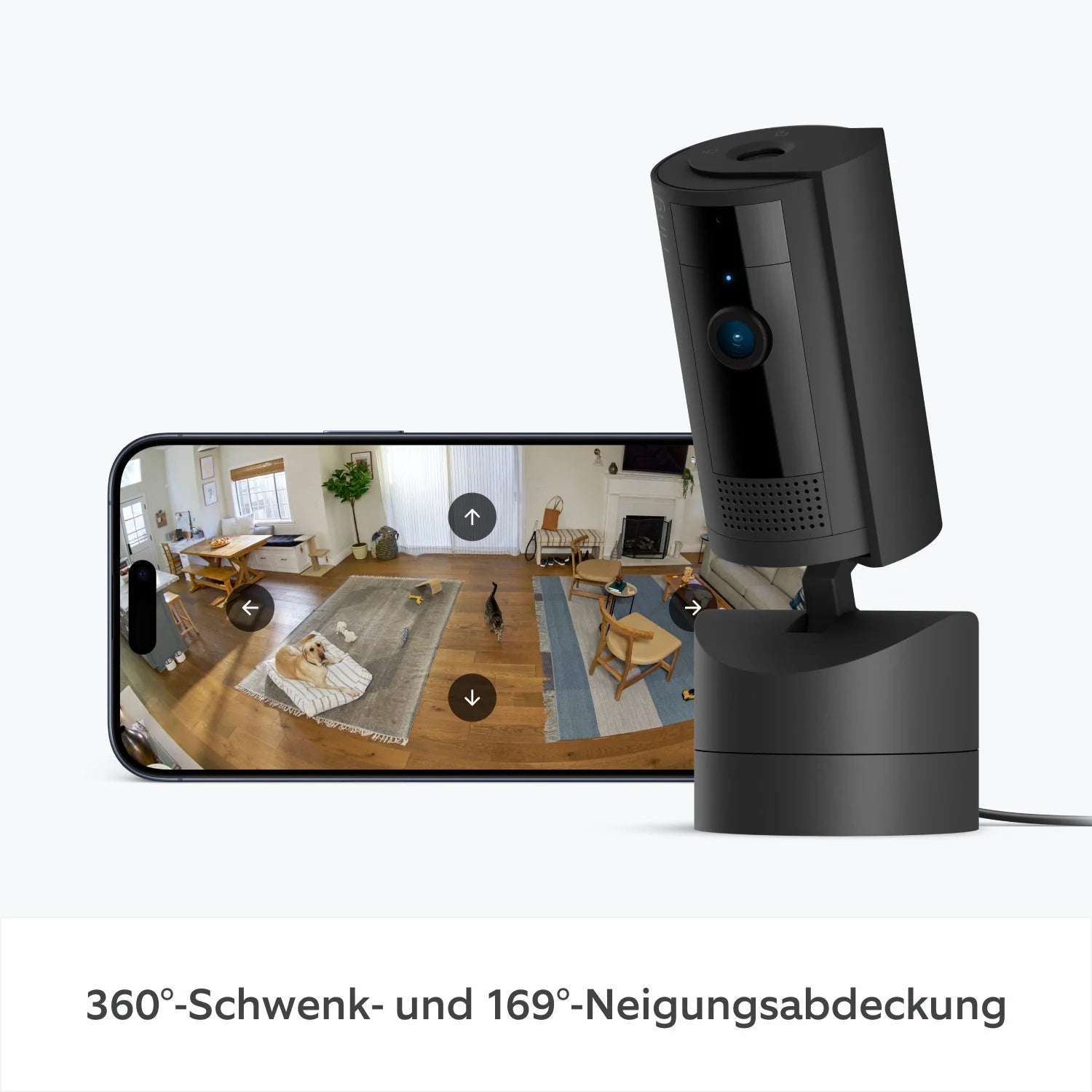 2er-Set Bewegliche Innenkamera (Pan-Tilt Indoor Camera)