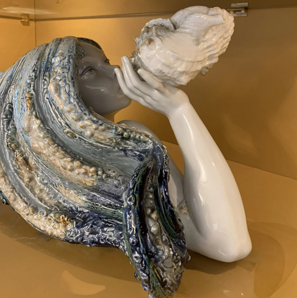 Scultura Lladró "Il richiamo del mare", porcellana. Edizione limitata, numero 282/500