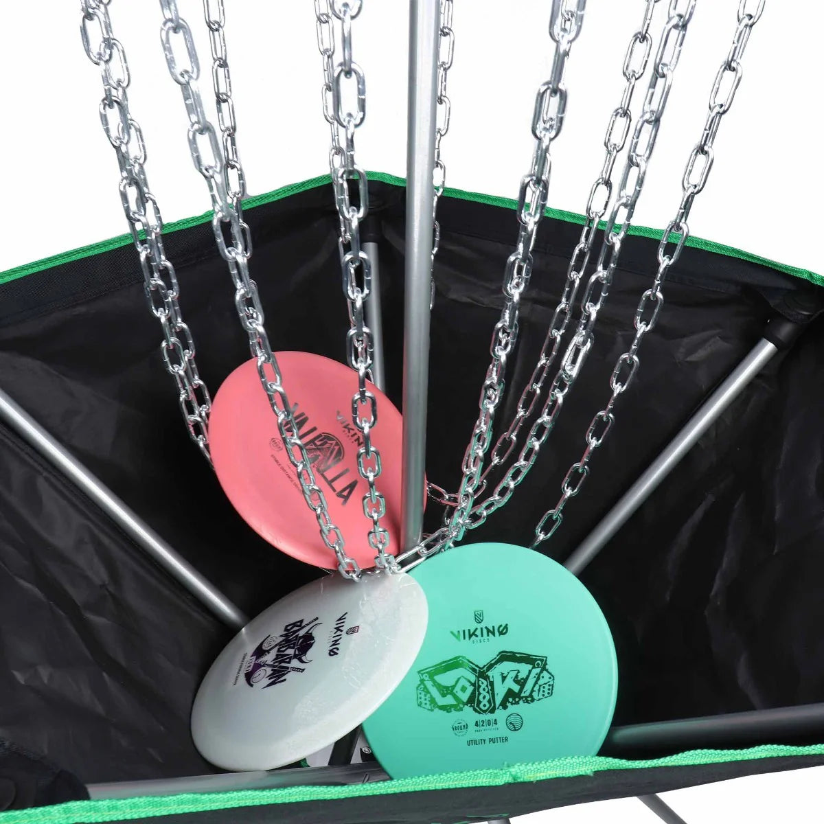 Viking Discs Raid Cesto portatile da disc golf