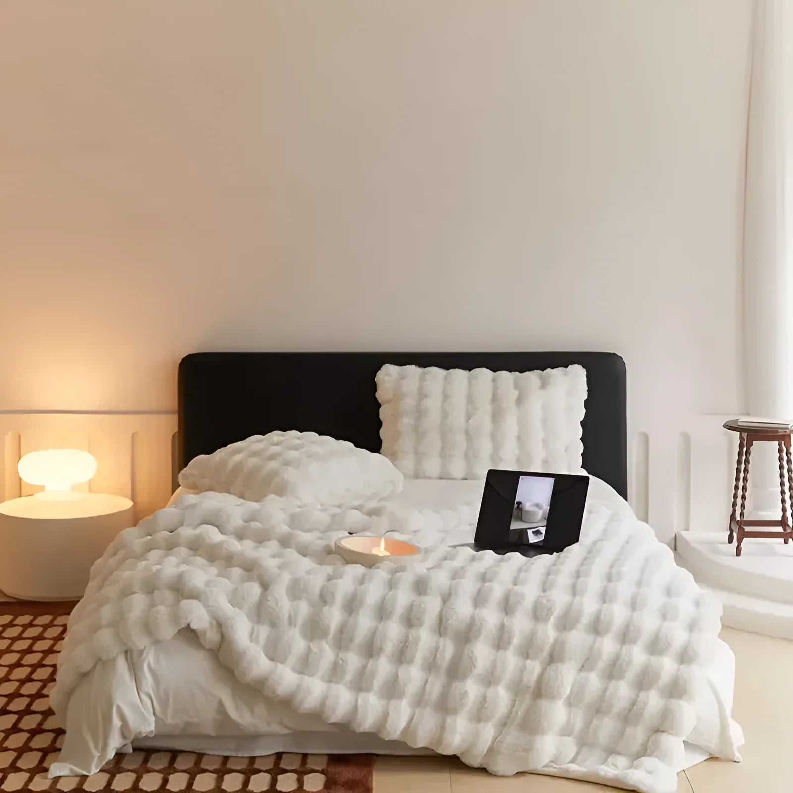 Morbida coperta a quadri – Morbido compagno di coccole per ore di relax