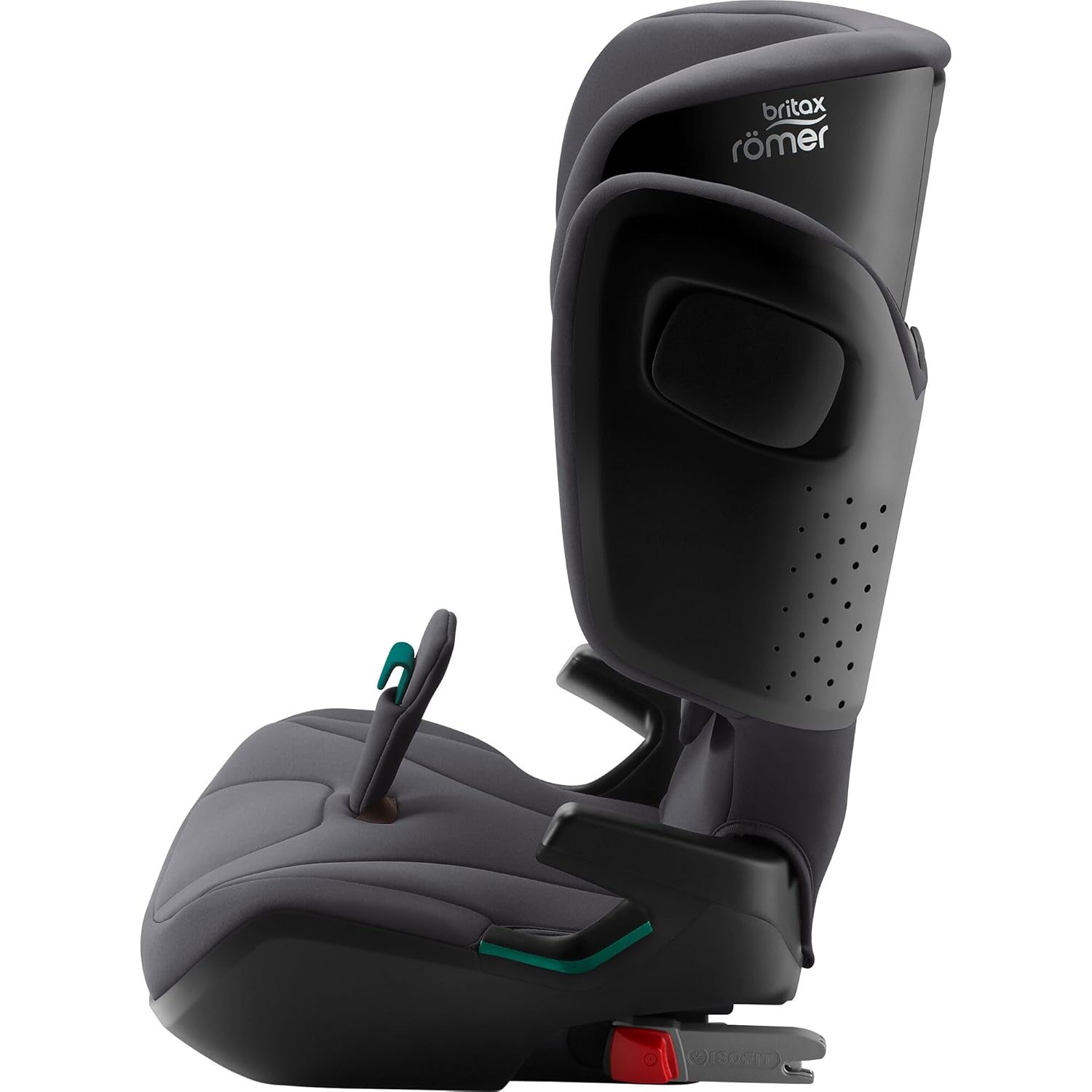 BRITAX RÖMER Seggiolino auto KIDFIX 2 Z-LINE, per bambini da 100-150 cm (i-Size) con e senza ISOFIX, 3,5-12 anni, Midnight Grey