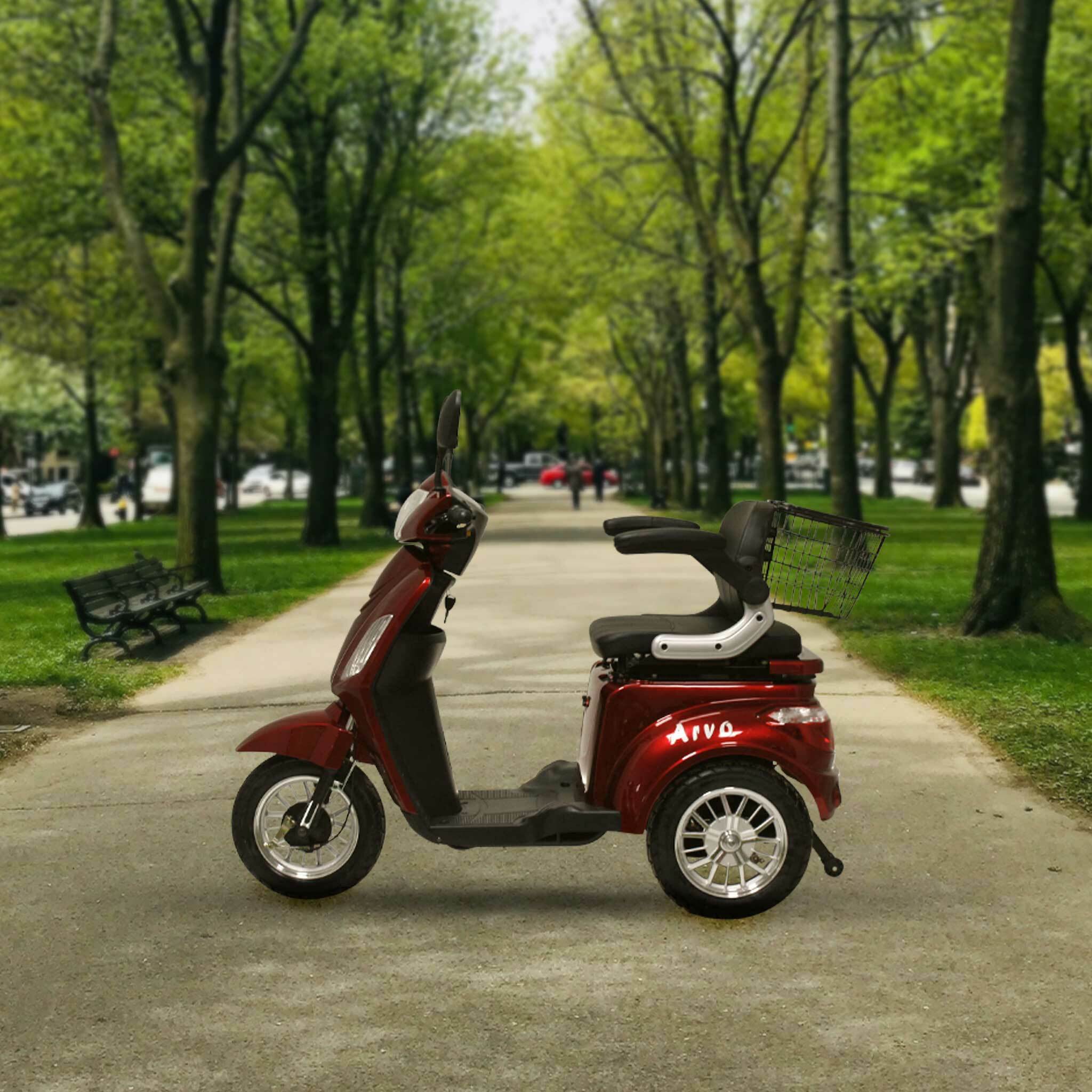 Arvo Scooter per anziani P300 Rosso