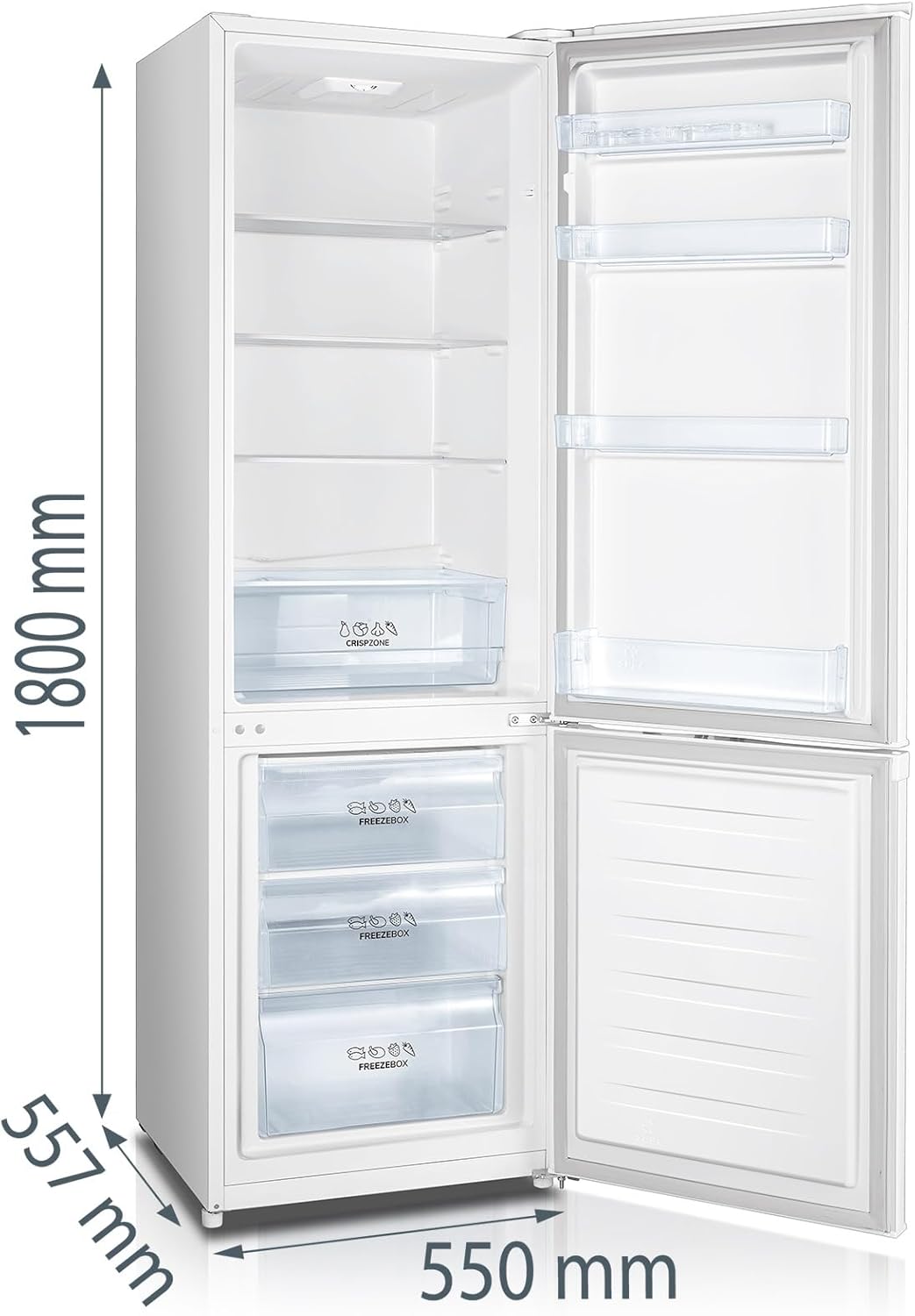 Gorenje R 4142 PW Frigorifero/ Altezza 143,4 cm/ 242 L / Illuminazione LED, Bianco