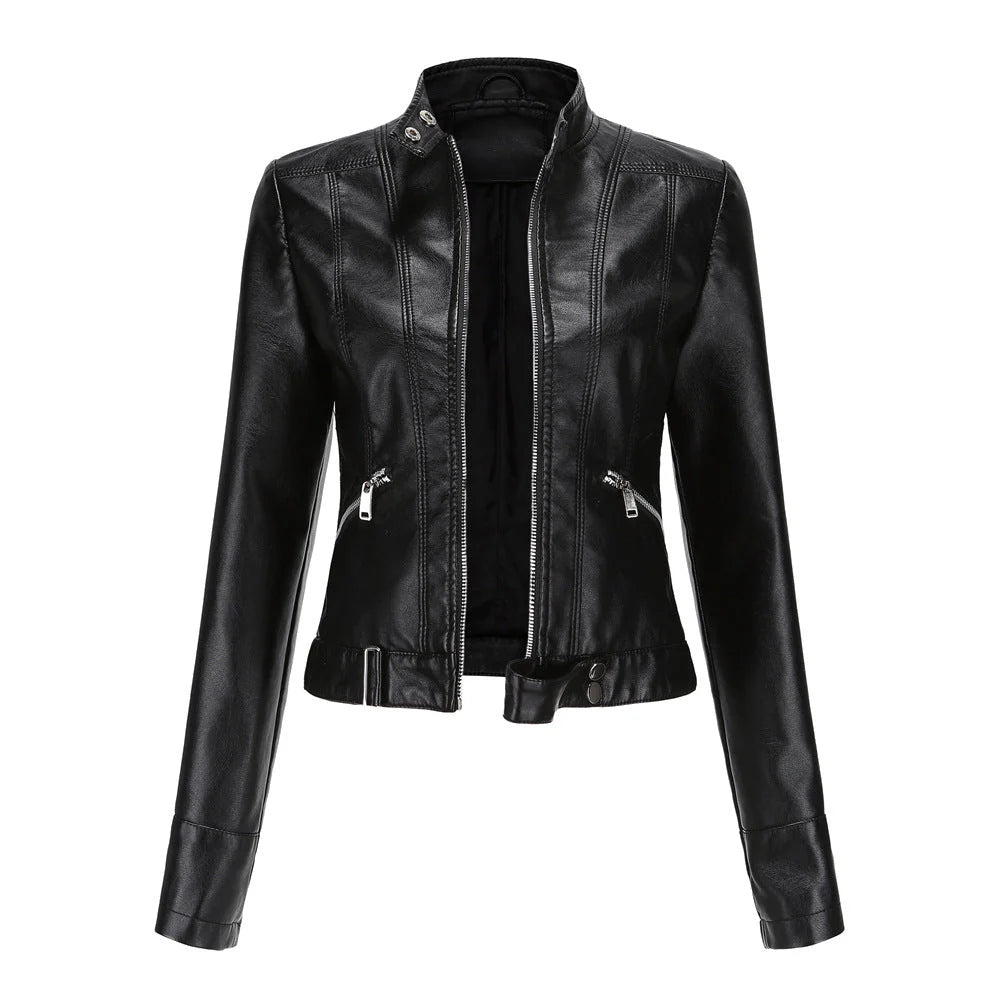 Krisha | Stylische Lederjacke