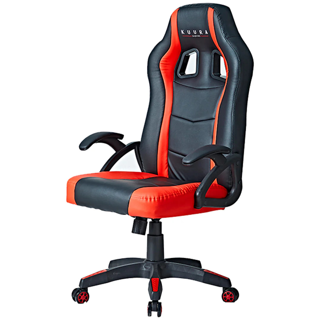 Kuura Gaming Sedia Gaming Gamer, Nero-rosso