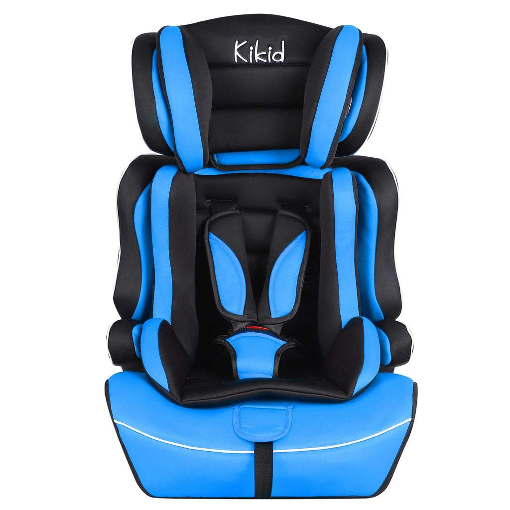 Kikid Seggiolino auto Basic 76-150cm R129, nero blu