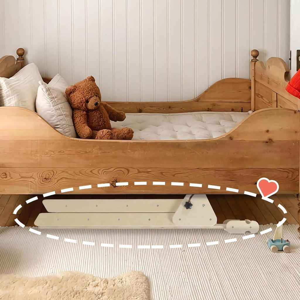 Struttura da arrampicata per fagiolo gigante Indoor, Parco giochi interno di medie dimensioni, Struttura da arrampicata per bambini da 2 a 5 anni, Giocattolo da arrampicata 8 in 1 per bambini con scivolo, parete da arrampicata, corda da arrampicata
