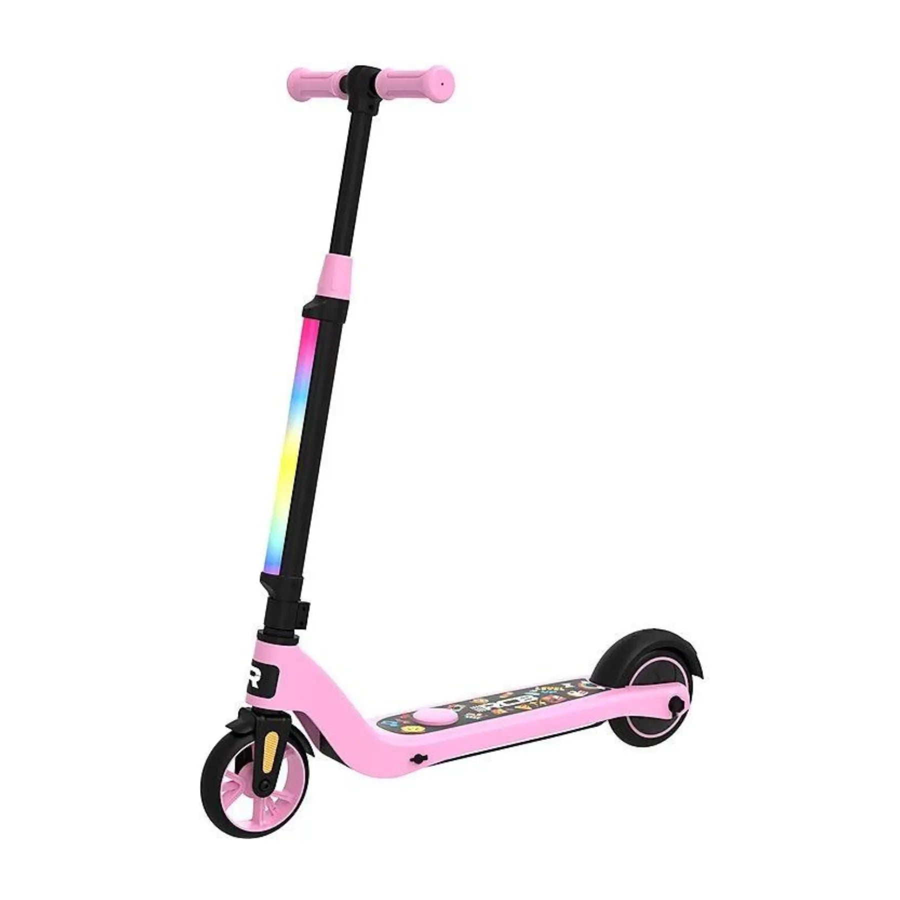 RCB R3X Electric Kid Scooter, 80W Motor, Pink/Blau