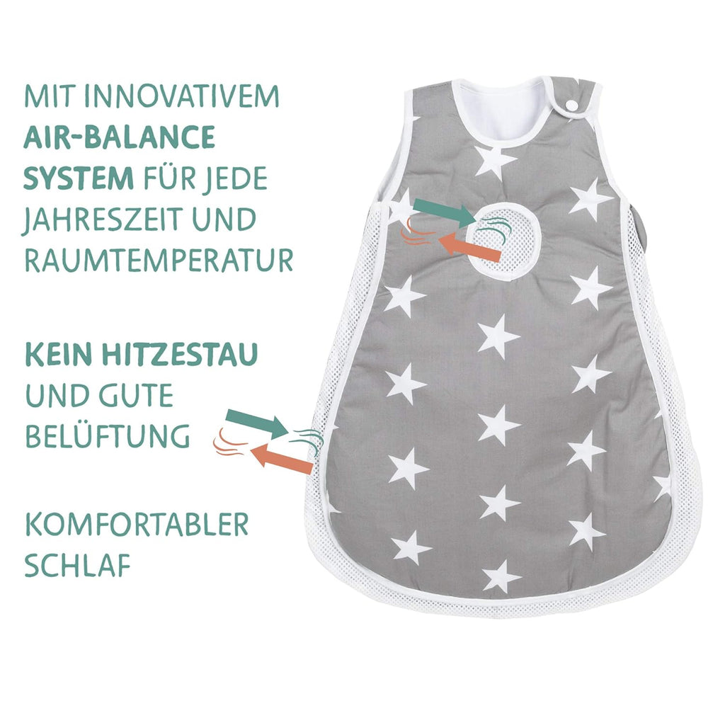 roba Beistellbett 60 x 120 cm - Adam & Eule Room Bed - Babybett zum Anstellen an Elternbett - Inklusive Matratze, Bettwäsche, Himmel - Mobil & Höhenverstellbar - Holz weiß