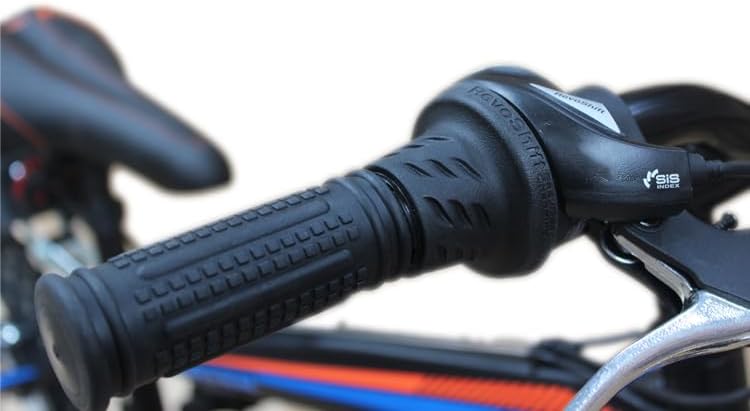 Talson Mountain bike 24 pollici con FORCELLA AMMORTIZZATA e luci 21-velocità Faster BBO