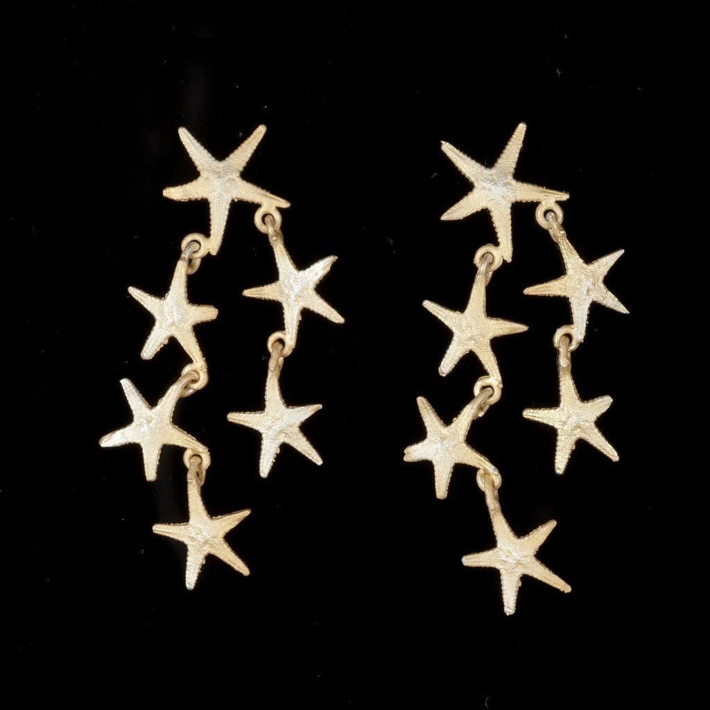 Kleiner Seestern - Ohrstecker gro