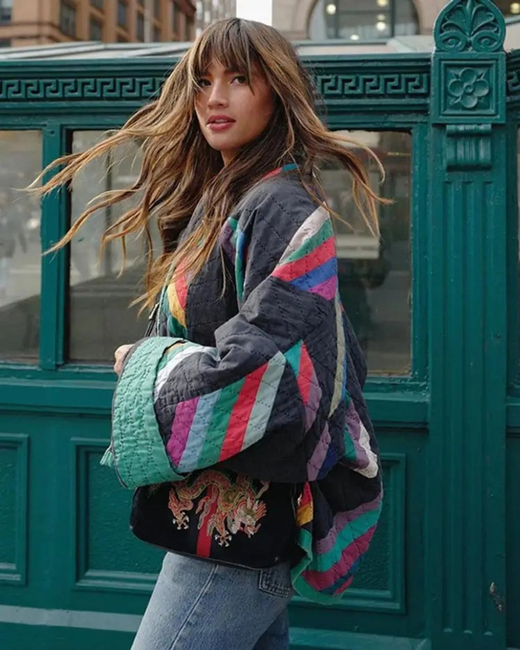 Nevaeh - Cappotto vintage bergroer