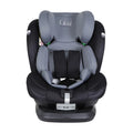 Kikid Kindersitz Premium 40-150cm i-Size 360 ISOFIX R129, schwarz-grau