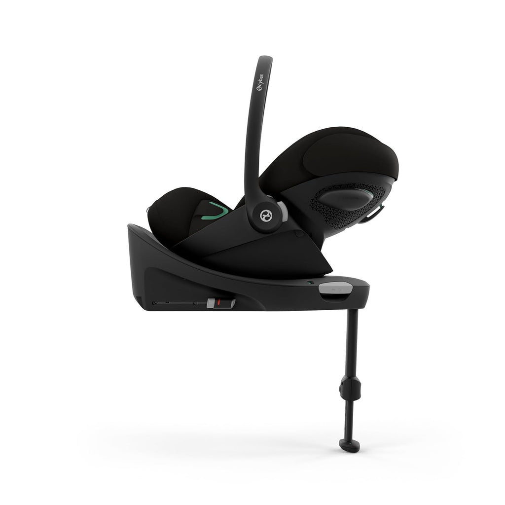 CYBEX Gold Seggiolino auto Cloud G i-Size Comfort, con riduttore per neonato, dalla nascita a circa 24 mesi, per bambini da 40 cm a 87 cm, max. 13 kg, Moon Black