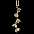 Muschelschmuck Kette mit Anhnger - Zierlich